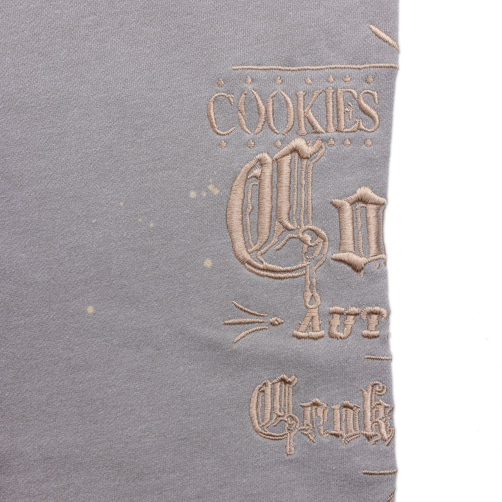 GOLD RUSH DISTRESSED AND SPLATTERED SWEATPANTS