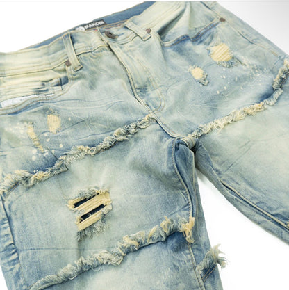 M1984 PASTONI STACKED JEANS - DIRT