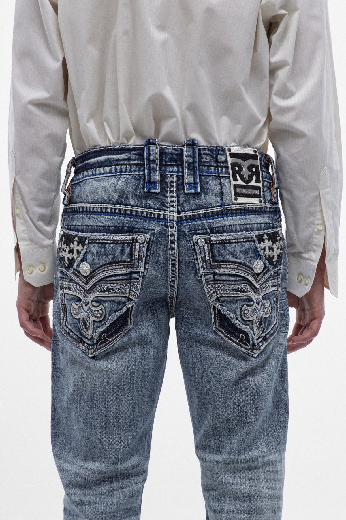 JETT STRAIGHT JEANS IN LIGHT BLUE
