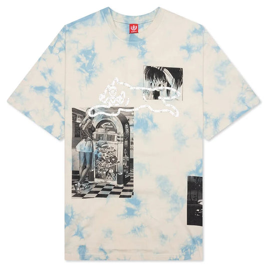 ICECREAM
DINE AND DASH S/S OVERSIZE KNIT - FOG