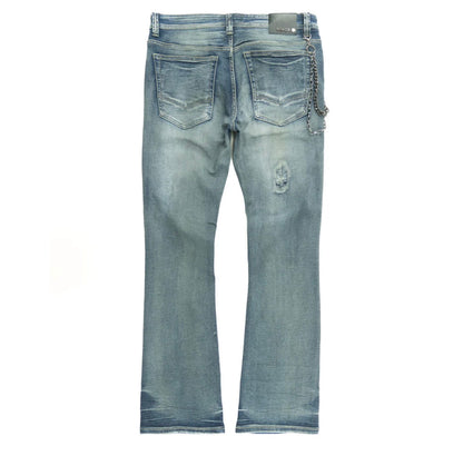 M1763 ADORNI CHAIN PANTS - DARK WASH