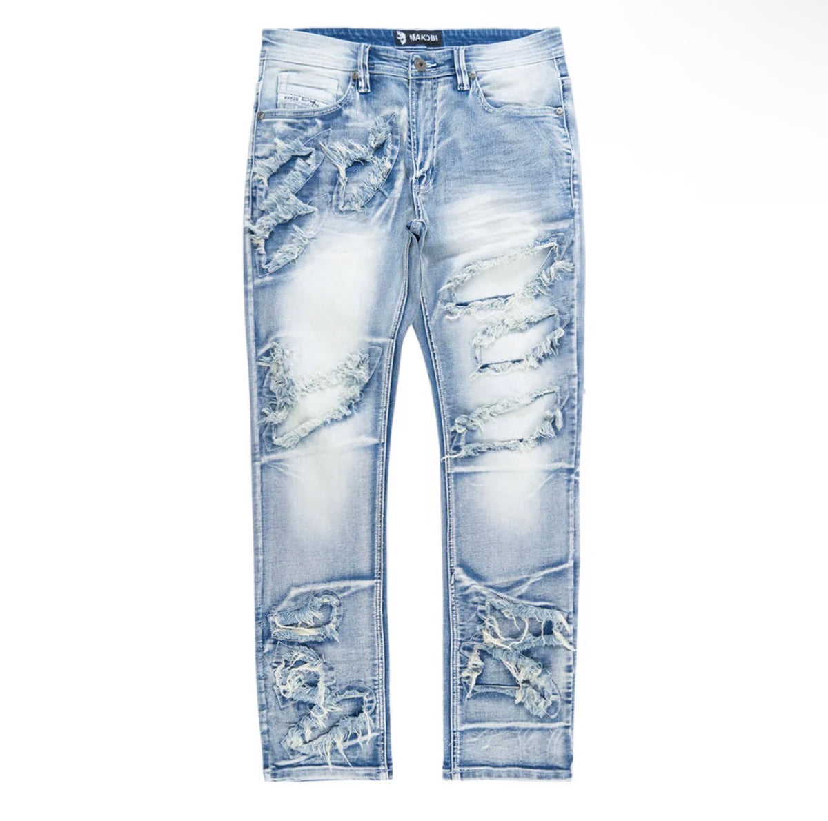 M1922 SORRENTO JEANS - LIGHT WASH