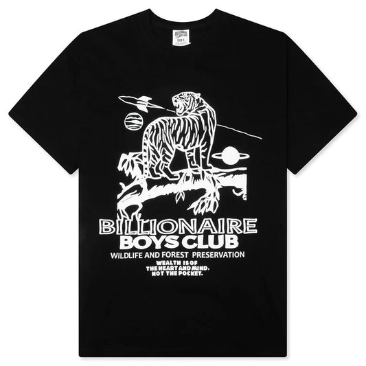 BILLIONAIRE BOYS CLUB
WILDLIFE S/S TEE - BLACK