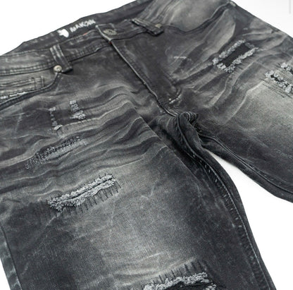 M1975 LORENZO JEANS - BLACK WASH