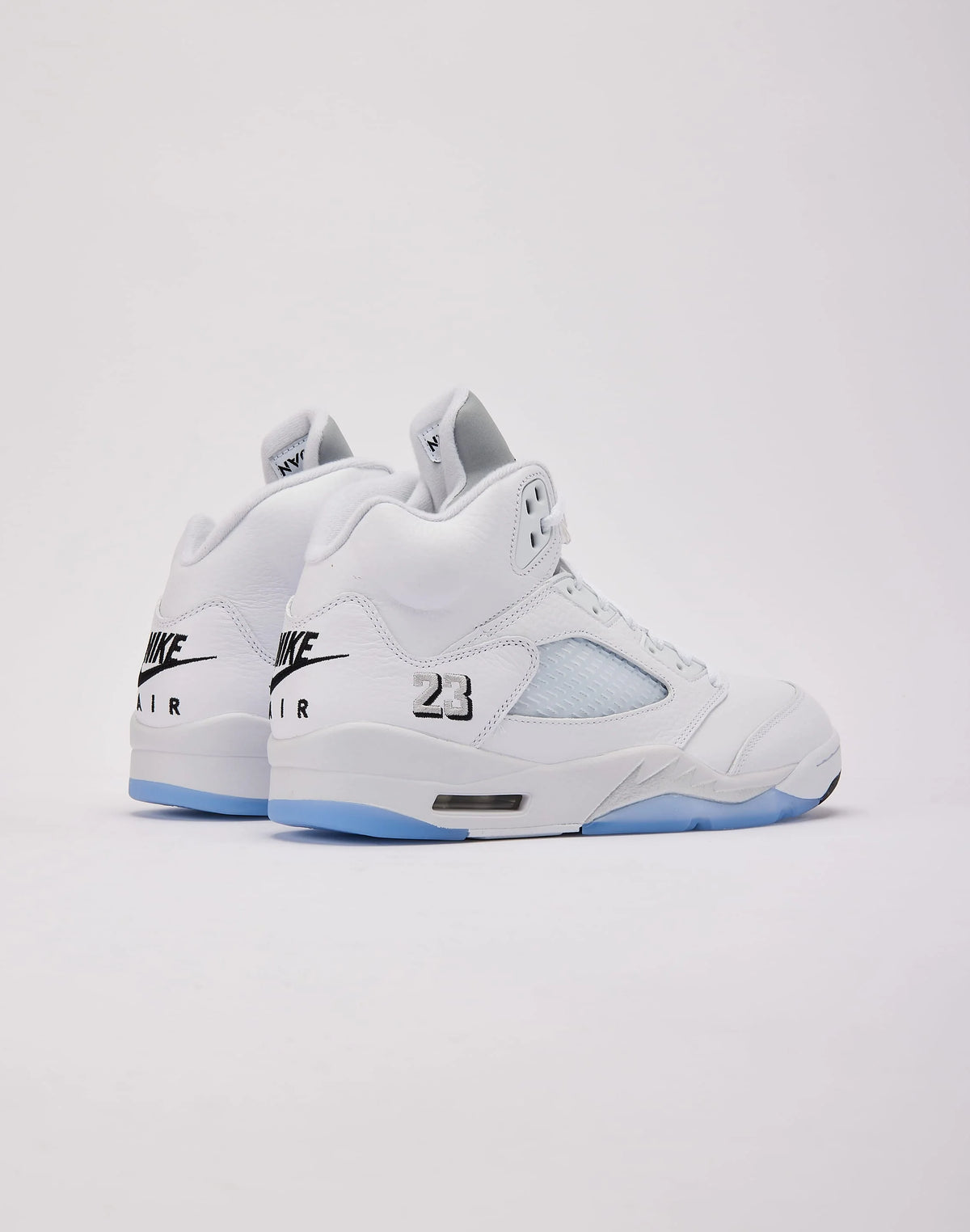 JORDAN AIR JORDAN 5 RETRO 'WHITE METALLIC