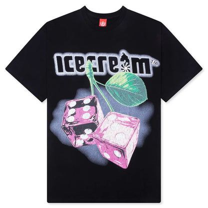 ICECREAM
CHERRIES S/S TEE - BLACK