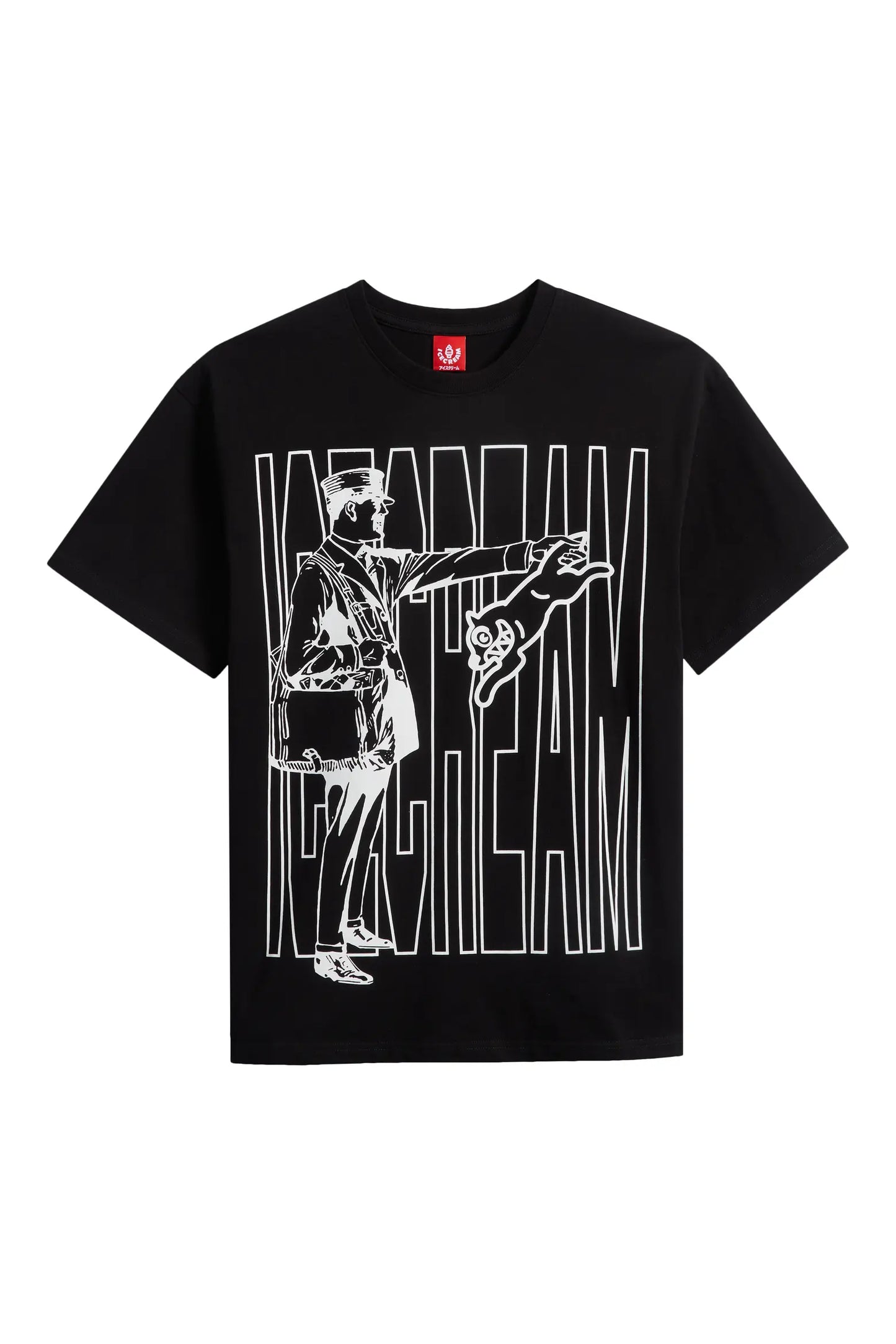 Catcha Tiger Cotton Graphic T-Shirt