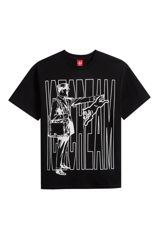 Catcha Tiger Cotton Graphic T-Shirt