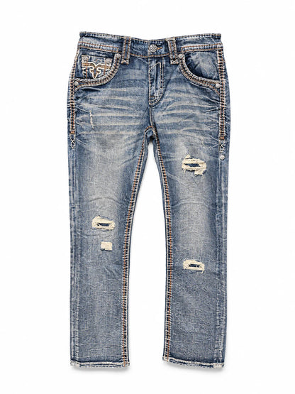 Rock Revival Men's Straight Fit Jeans