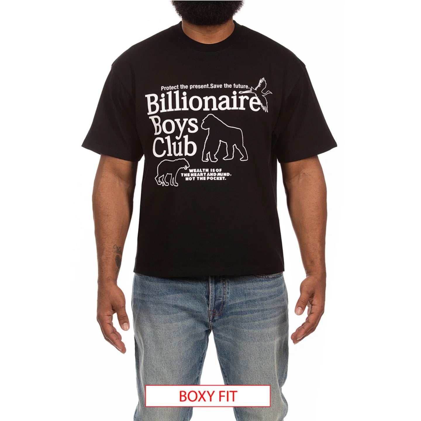 Billionaire Boys Club "Shoebill" SS Knit (Black)