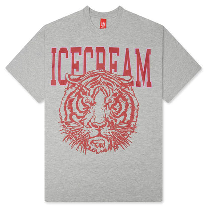 ICECREAM
TIGER DOLLA S/S TEE - HEATHER GREY