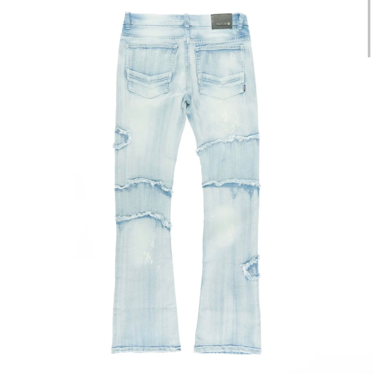 M1984 PASTONI STACKED JEANS - LIGHT WASH