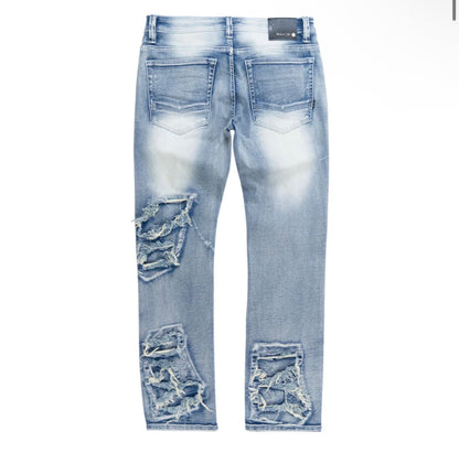 M1922 SORRENTO JEANS - LIGHT WASH