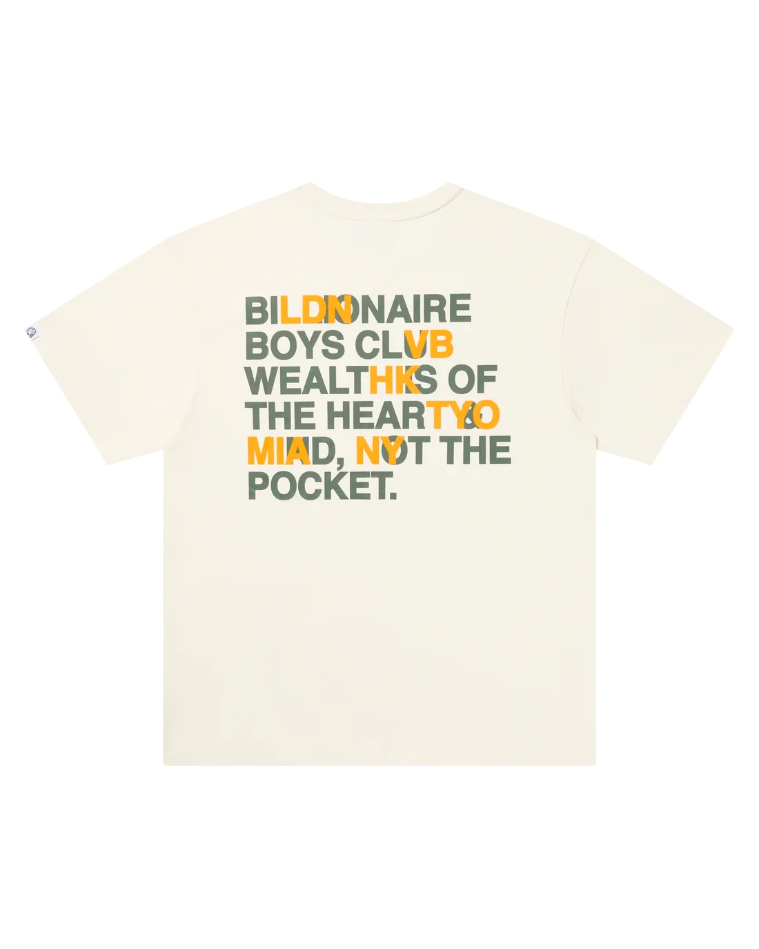 BILLIONAIRE BOYS CLUB
ALPHABET SS TEE