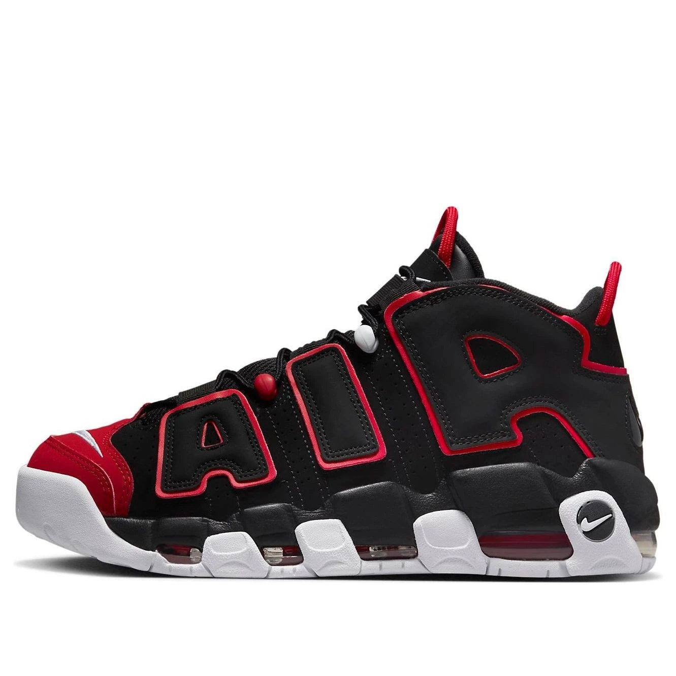 DEAD STOCK Nike Air More Uptempo 96 Red Toe FD0274-001