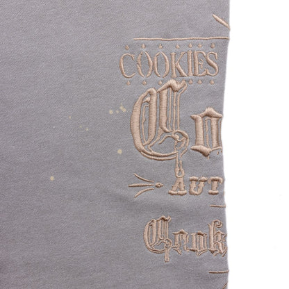GOLD RUSH DISTRESSED AND SPLATTERED SWEATPANTS