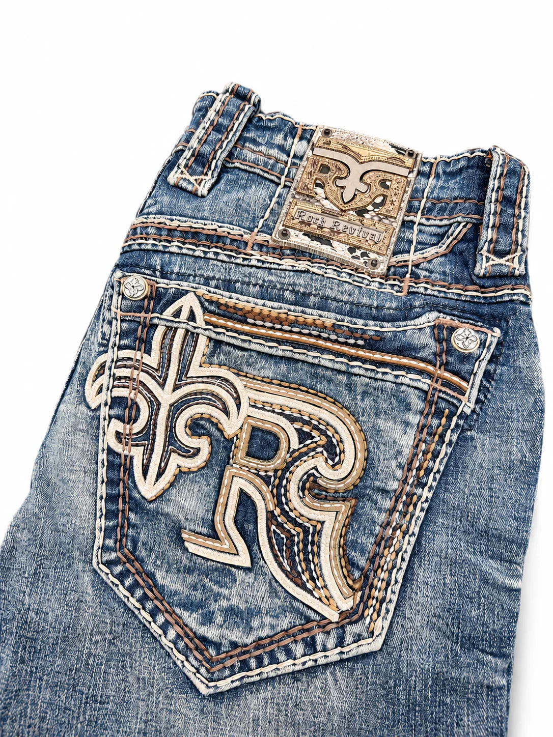 Rock Revival Men's Straight Fit Jeans