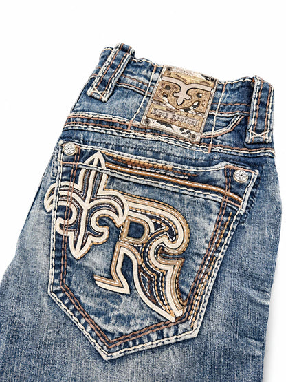 Rock Revival Men's Straight Fit Jeans