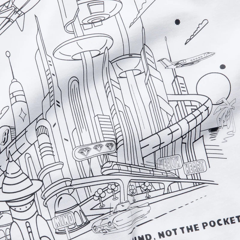 BILLIONAIRE BOYS CLUB SPACE RACE TEE