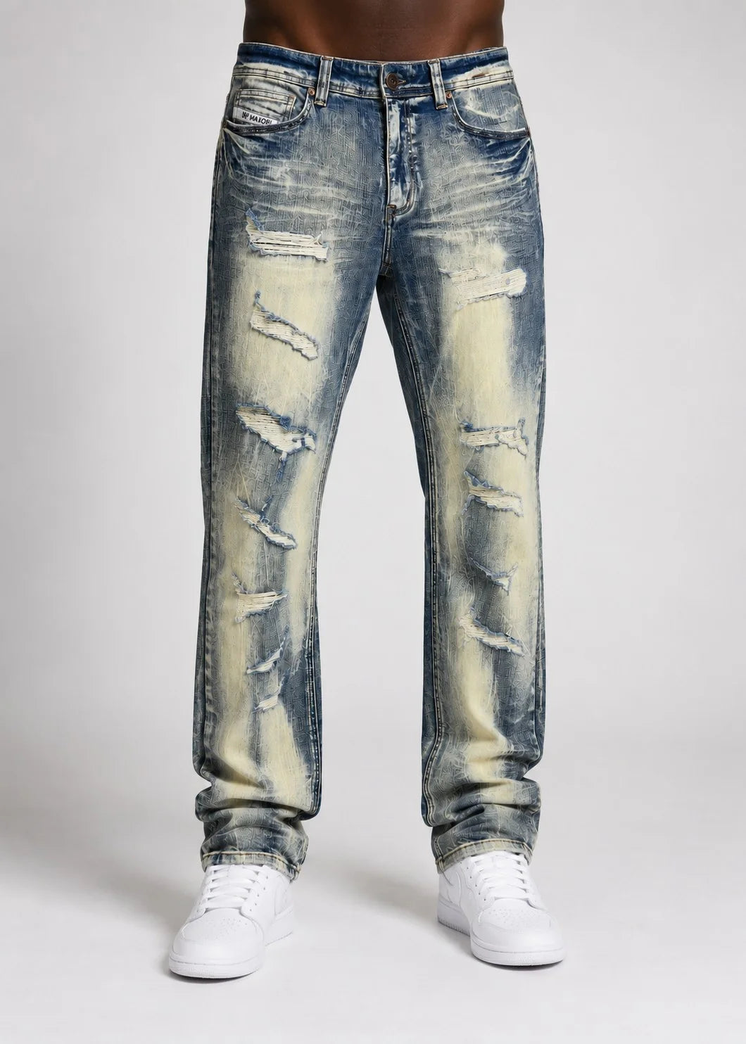 M1648 SERGIO STRAIGHT CUT JEANS