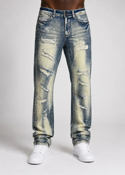 M1648 SERGIO STRAIGHT CUT JEANS