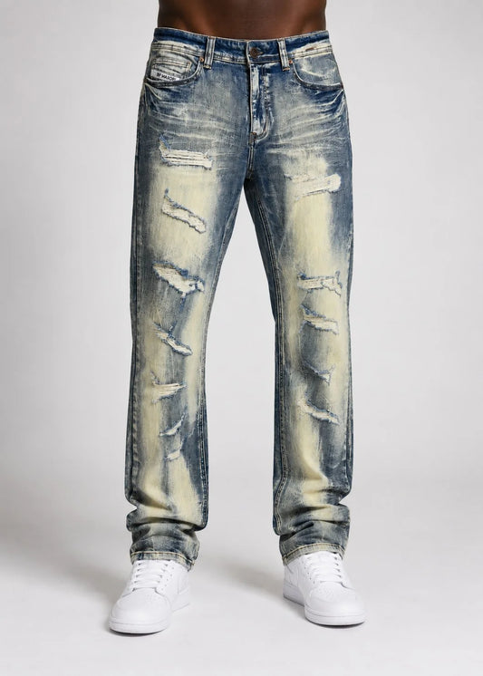 M1648 SERGIO STRAIGHT CUT JEANS