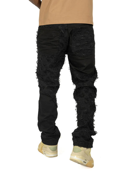 BLACK MAKOBI JEANS