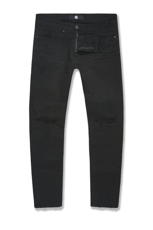 BIG MEN'S COLLINS ATTITUDE DENIM (JET BLACK